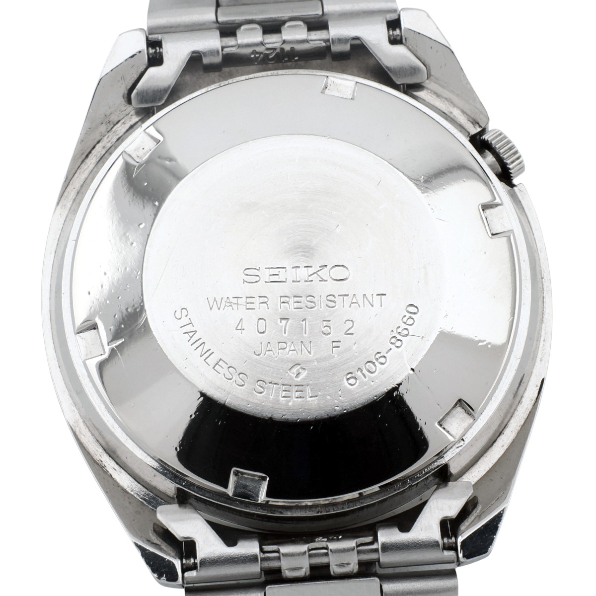 セイコー 5アクタス 6106-8660 ブルー字盤 自動巻 OH済 1974年製（昭和49年）