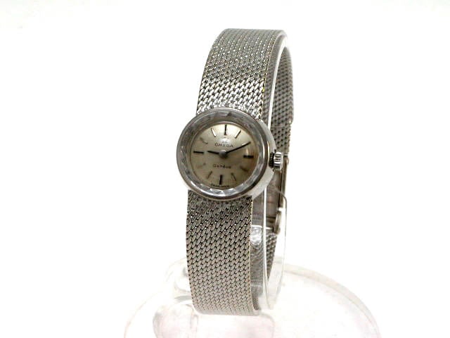オメガ ジュネーブ 婦人用 18K ホワイトゴールド 手巻 1960年代OMEGA