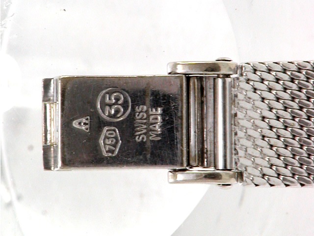 OH済 オメガ ジュネーブ シルバーサンレイ 手巻き 純正ブレス