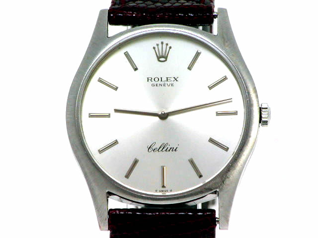 ロレックス チェリーニ 18KWG 3804 Cal.1600 手巻 1960年代 Rolex