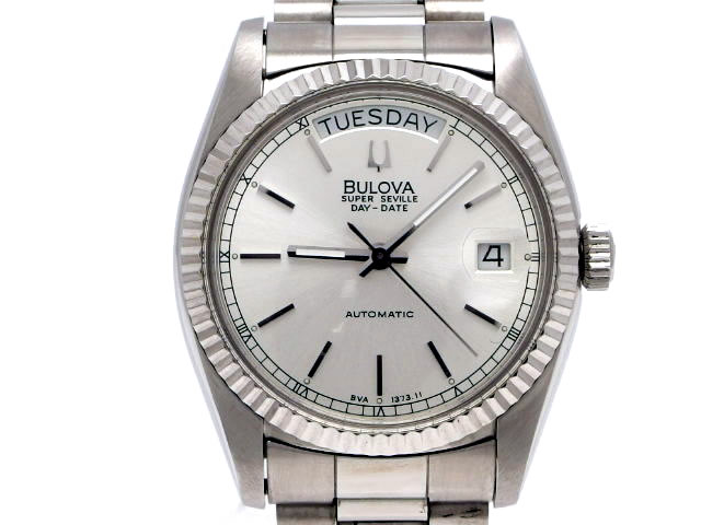 ブローバ スーパーセビル デイデイト 自動巻 OH済 USED