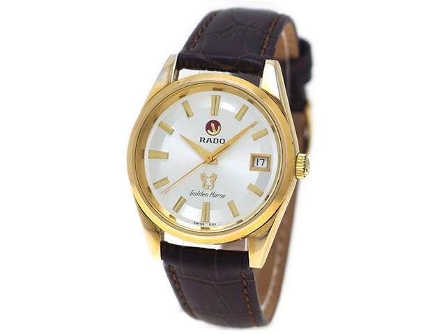 ラドー ゴールデンホース 633.3673.2 GP 自動巻 OH済 1970年代