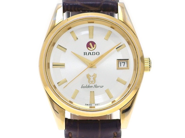 OH済 70sスイス製 ラドー【RADO】GOLDEN HORSE 自動巻腕時計 RADO ラドー 腕時計 本体のみ Golden Horse 11675/2 メンズ 自動