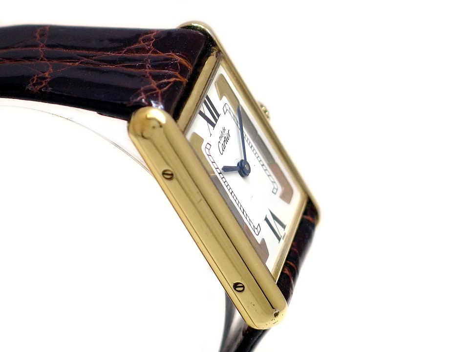 カルティエ マストタンク LM ヴェルメイユ Ref.590005 クォーツ USED　Cartier