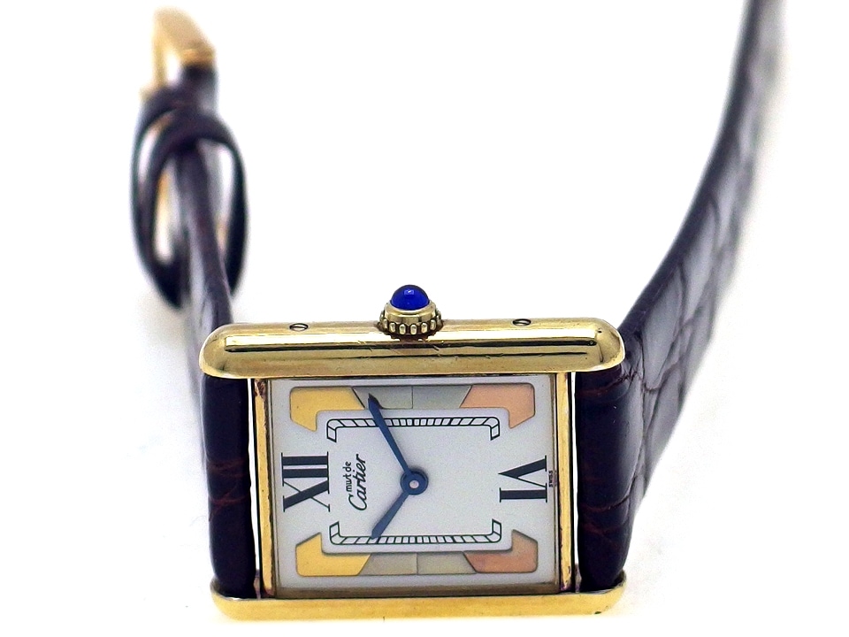 カルティエ マストタンク LM ヴェルメイユ Ref.590005 クォーツ USED