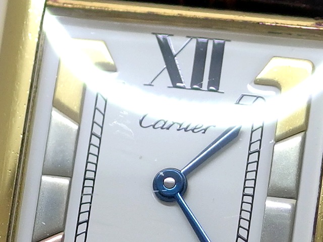 カルティエ マストタンク LM ヴェルメイユ Ref.590005 クォーツ USED　Cartier