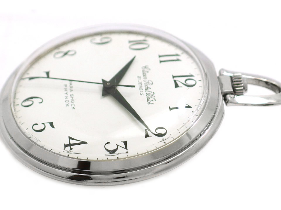 シチズン 懐中時計 4-02042-K アラビアインデックス 黒針 Cal.0201 21