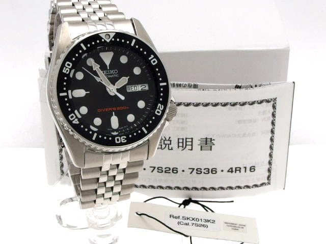 SEIKO ダイバーズ SKX013K2 自動巻腕時計 セイコー ダイバーズ SKX013K2 自動巻 USED