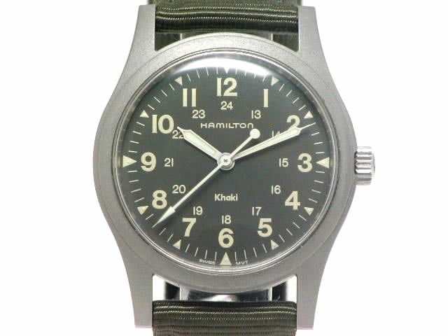 ハミルトンカーキ9415A シリーズ最終モデル ハミルトンカーキ 9415A ネイチャー - メッケルン