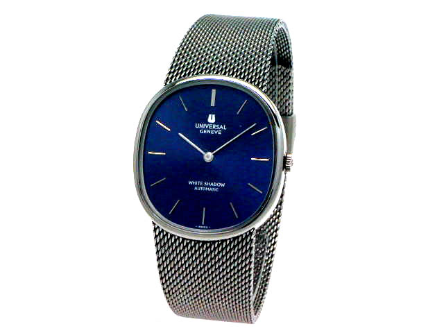 ユニバーサル ホワイトシャドー 自動巻 OH済 1970年代