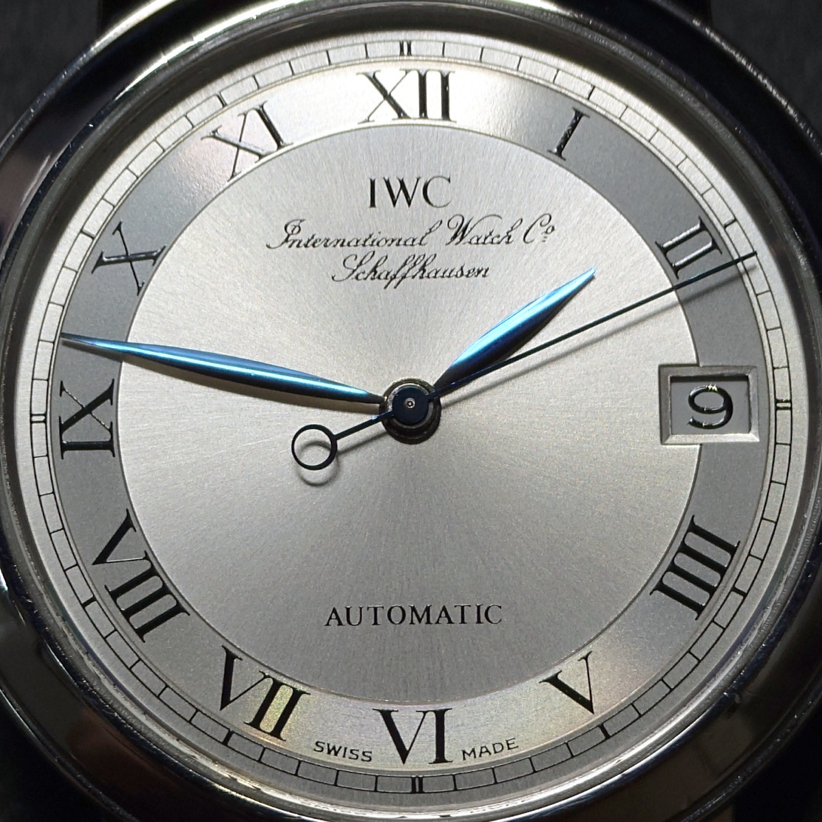 IWC 稀少 プラチナ950(Pt950) ポートフィノ Ref.3209 Cal.889/1搭載 メーカー保証書付き 自動巻 OH済 1993年購入 USED