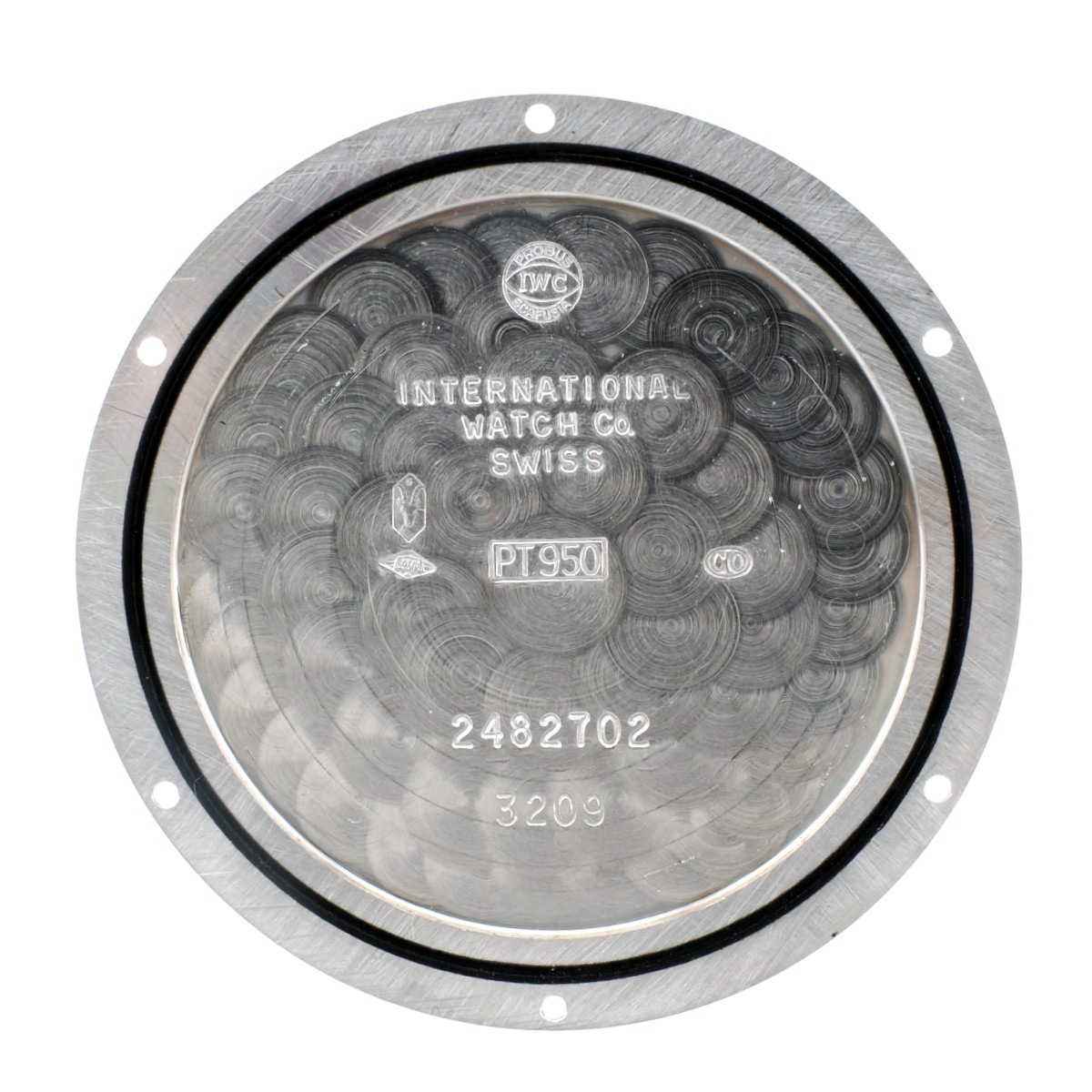 IWC 稀少 プラチナ950(Pt950) ポートフィノ Ref.3209 Cal.889/1搭載 メーカー保証書付き 自動巻 OH済 1993年購入 USED