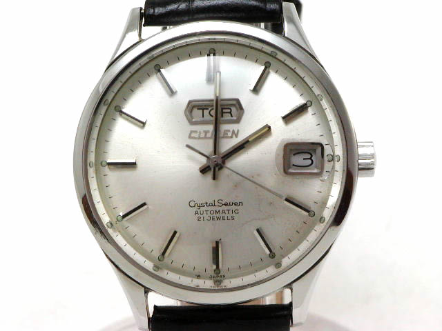 シチズン クリスタルセブン 自動巻 1967年代製
