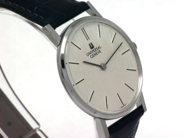 ユニバーサル ジュネーブ 薄型 手巻 OH済 1970年代