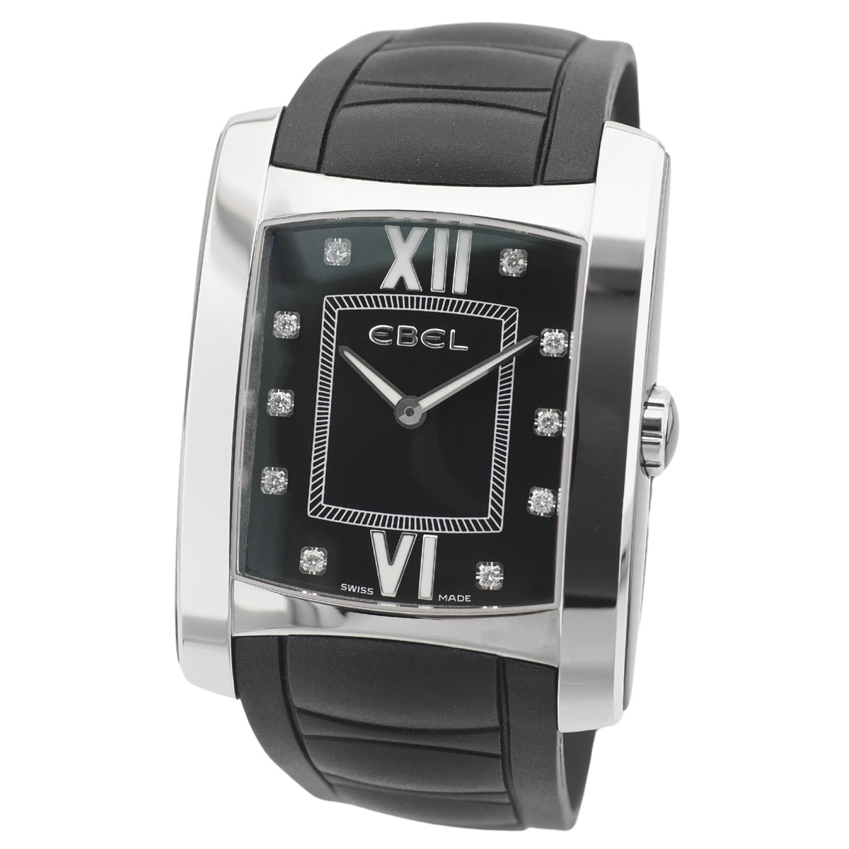 エベル BRASILIA ブラジリア 9256M43 10Pダイヤ クォーツ USED