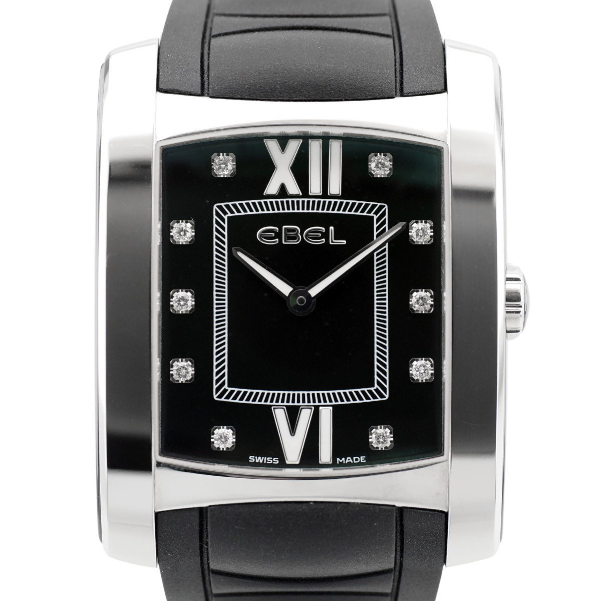 エベル BRASILIA ブラジリア 9256M43 10Pダイヤ クォーツ USED