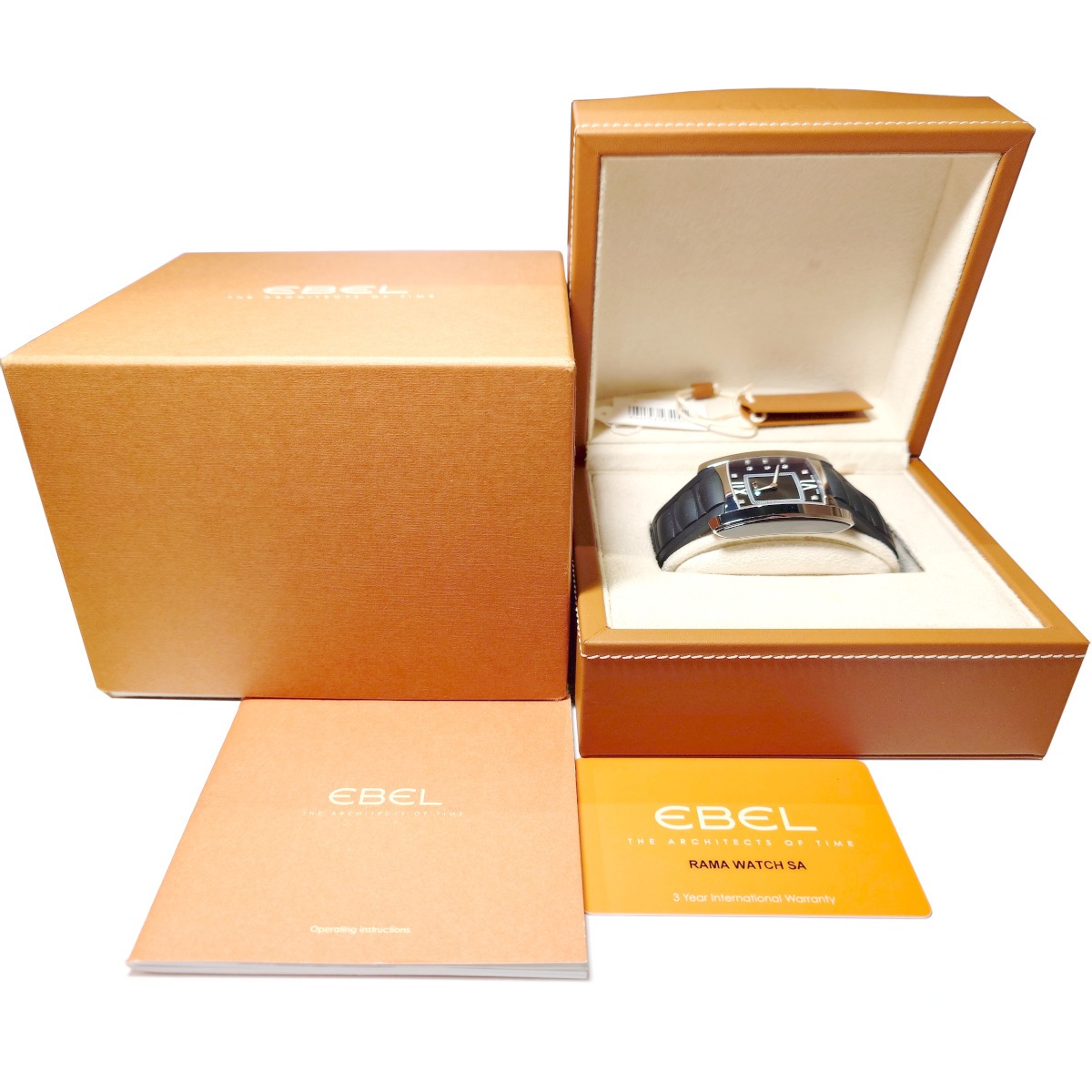 エベル BRASILIA ブラジリア 9256M43 10Pダイヤ クォーツ USED