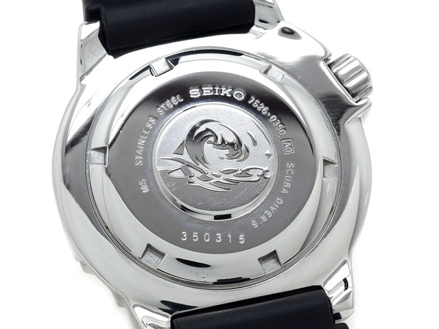 SEIKO セイコー ダイバーズ ブラックモンスター 7S26-0350