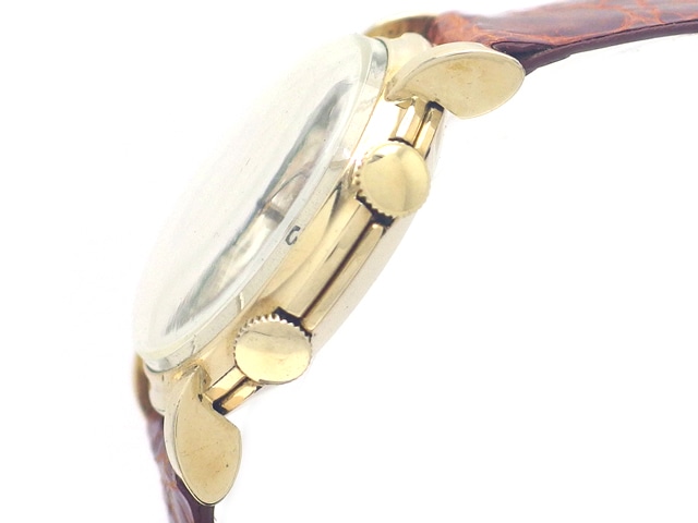 ルクルト メモボックス リストアラーム 10KGF Cal.489/1 手巻 OH済 1950年代