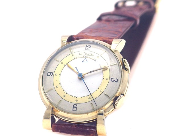 ルクルト メモボックス リストアラーム 10KGF Cal.489/1 手巻 OH済 1950年代