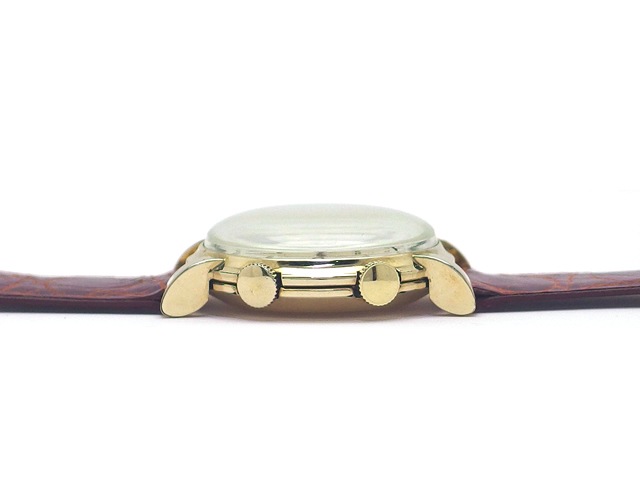 ルクルト メモボックス リストアラーム 10KGF Cal.489/1 手巻 OH済 1950年代