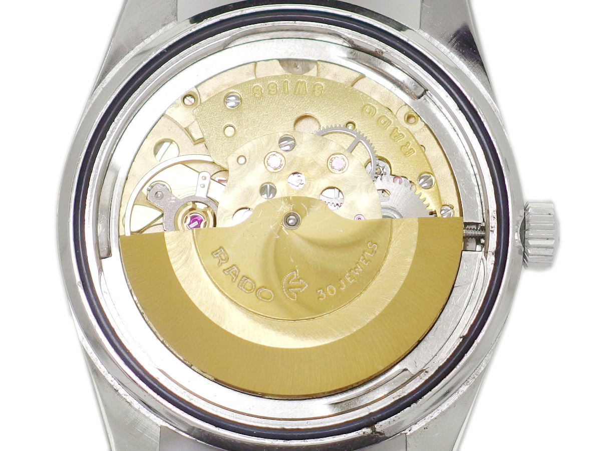 ラドー ゴールデンホース Ref.11675/1 純正リューズ 30石 自動巻 OH済 1970年代 Rado