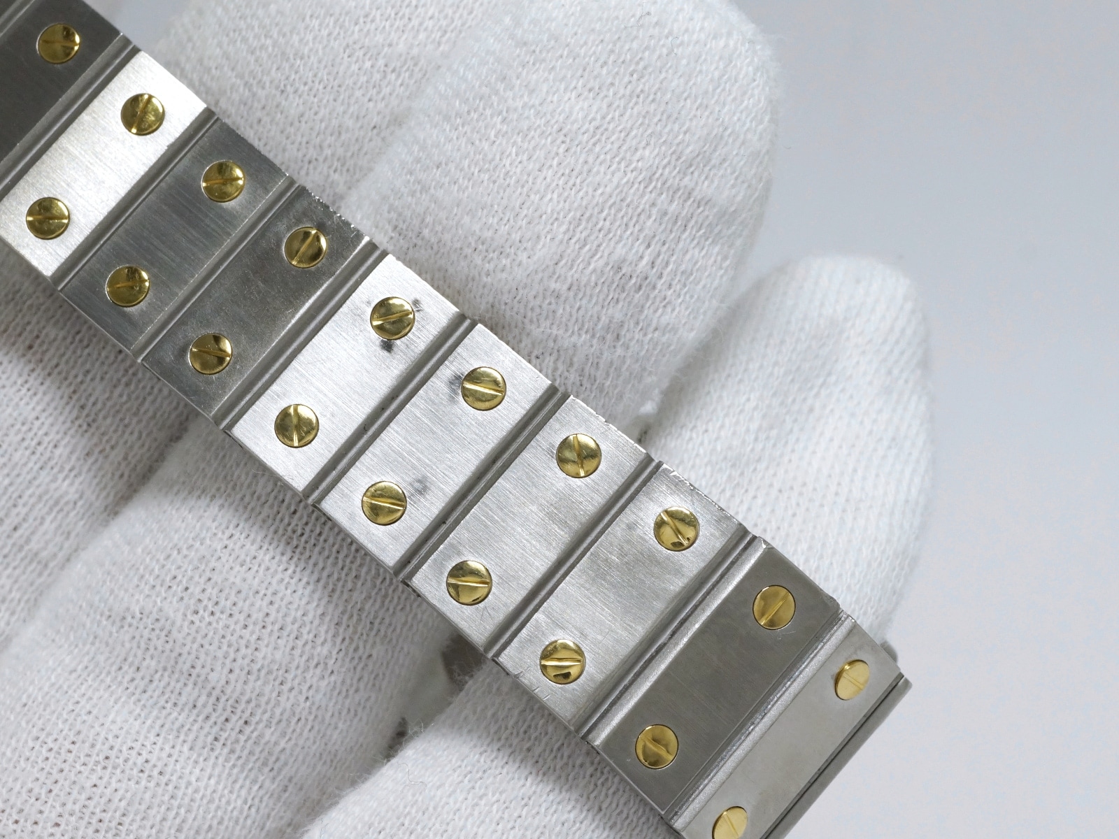 カルティエ サントス オクタゴン LM 30mm Ref.2966 コンビ 自動巻き 国際永久保証書付き コンプリートサービス済 1980年購入品