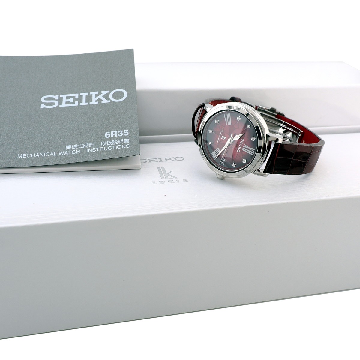 セイコー ルキア メカニカル レディース SSVJ001 6R35-00N0 自動巻 2020年製 USED Seiko