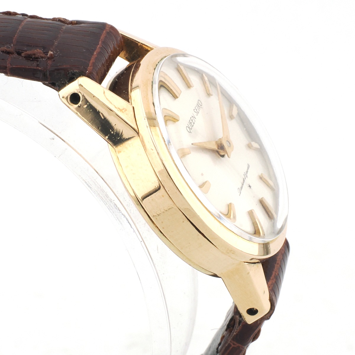 クイーンセイコー Ref.30001 14K金張り AD文字盤 23石 OH済 1963年製(昭和38年)