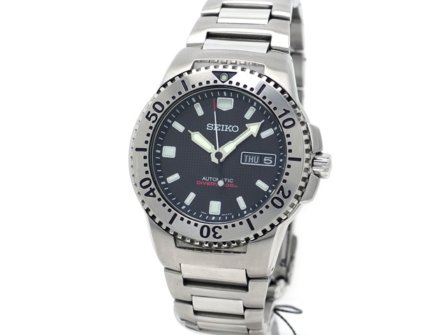 SEIKO ダイバーズ 200m 　SKXA49ブラックナイト セイコー スキューバ ダイバーズ200M ブラックナイト SKXA49K1 7S26