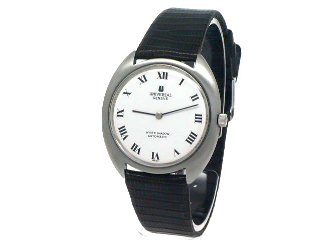ユニバーサル ホワイトシャドー 自動巻 OH済 1970年代