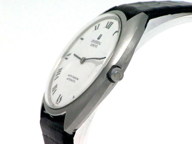 ユニバーサル ホワイトシャドー 自動巻 OH済 1970年代