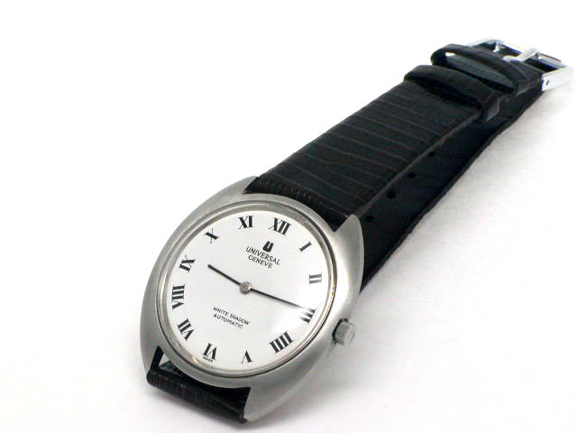 ユニバーサル ホワイトシャドー 自動巻 OH済 1970年代