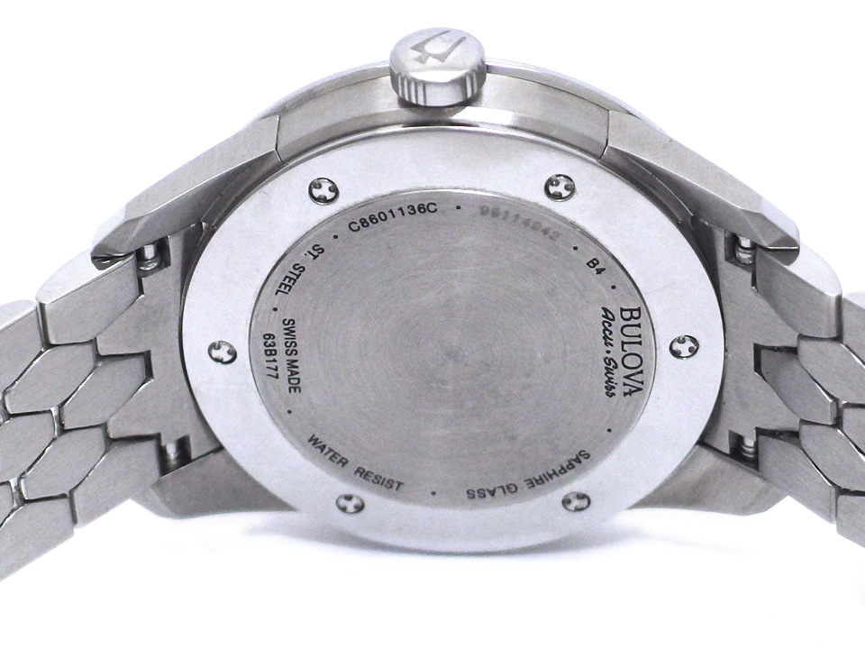 ブローバ アキュスイス ミューレン 63B177 スイス製 自動巻 USED Bulova