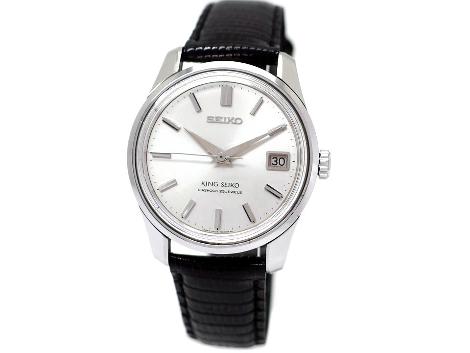 キングセイコー 4402-8000 前期型 盾メダリオン 手巻 OH済 昭和40年製 Seiko