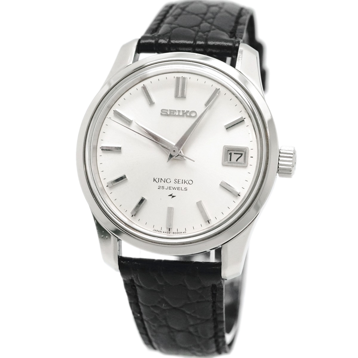 キングセイコー 4402-8000 44KSデイト 後期型 SEIKOメダリオン 手巻 OH済 昭和42年/1967年製 Seiko