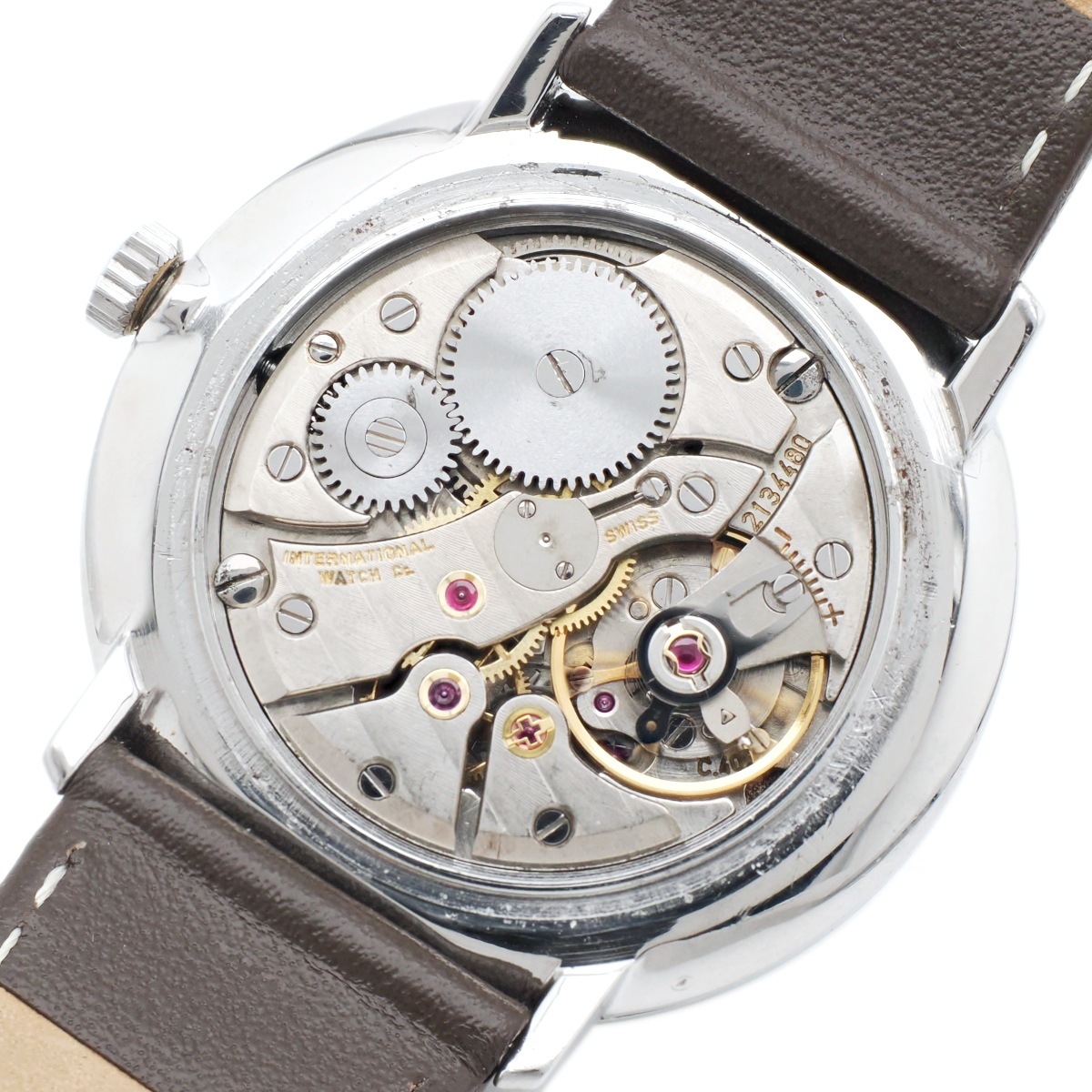 IWC Ref.2401 ローマインデックス文字盤 Cal.403 手巻き OH済 1976年製