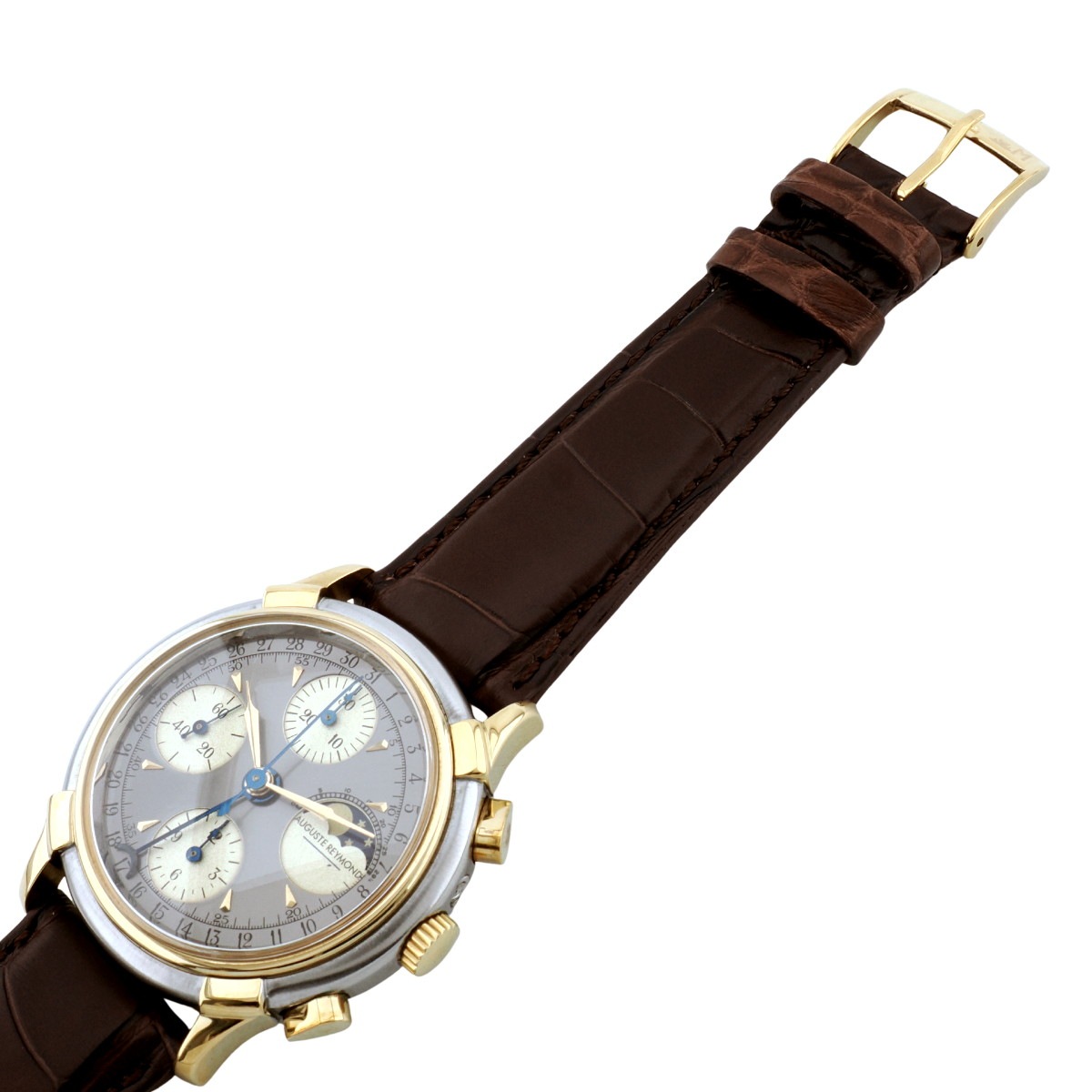 オーガストレイモンド Ref.78790 7750クロノグラフ ポインターデイト ムーンフェイズ 自動巻 OH済 1990年代 USED