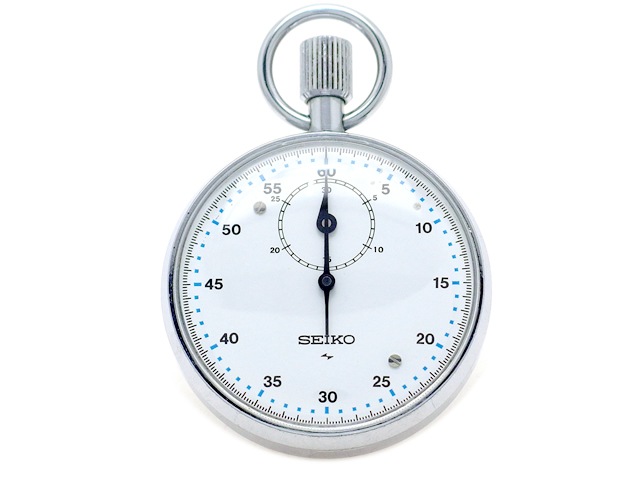 セイコー ストップウォッチ 30分積算計 88-5011 手巻 OH済 昭和54年製