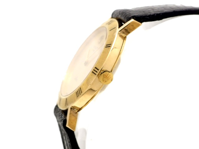 ロレックス チェリーニ 18KYG Ref.3831 Cal.1600 手巻 1970年代