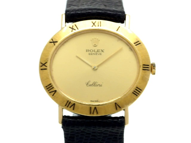 ロレックス チェリーニ 18KYG Ref.3831 Cal.1600 手巻 1970年代