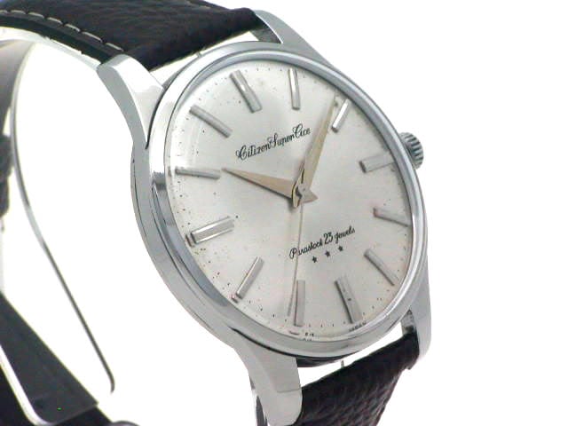 シチズン CITIZEN SUPER ACE PARASHOCK 23石 最終【極希少】シチズン スーパーエース 23石 初期モデル - メルカリ