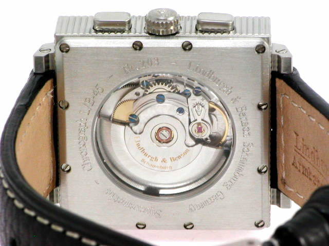 シャウボークウォッチ リンドバーグ&ベンソン スクエアマティック 3D クロノグラフ 新品 Schaumburg Watch Lindburgh & Benson Squarematic