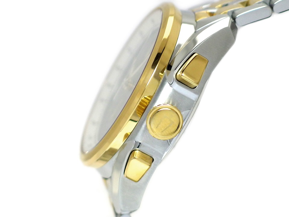 【美品】ブローバ アキュスイス スイス製 Ref.65C117 クロノグラフ 自動巻 USED Bulova