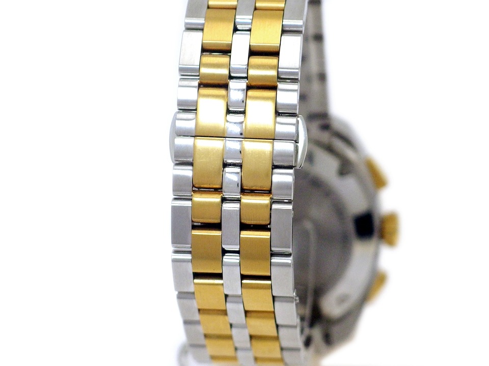 腕時計 BULOVA 自動巻き 65C117 クロノグラフ ブローバ アキュスイス スイス製 Ref.65C117 クロノグラフ 自動
