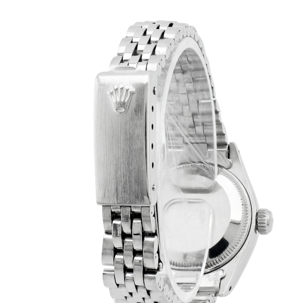 ロレックス オイスターパーペチュアルデイト Ref.6924 レディース フルーテッドベゼル Cal.2030 自動巻 OH済 1972年製 Rolex