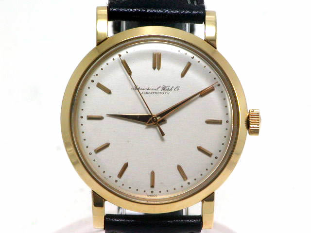 IWC 18KYG Cal.89 手巻 OH済 1960年代　