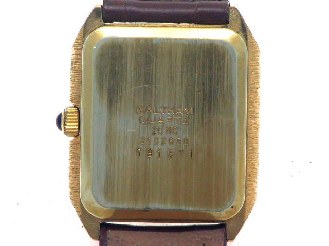 ウォルサム マキシム クオーツ レクタンギュラー USED