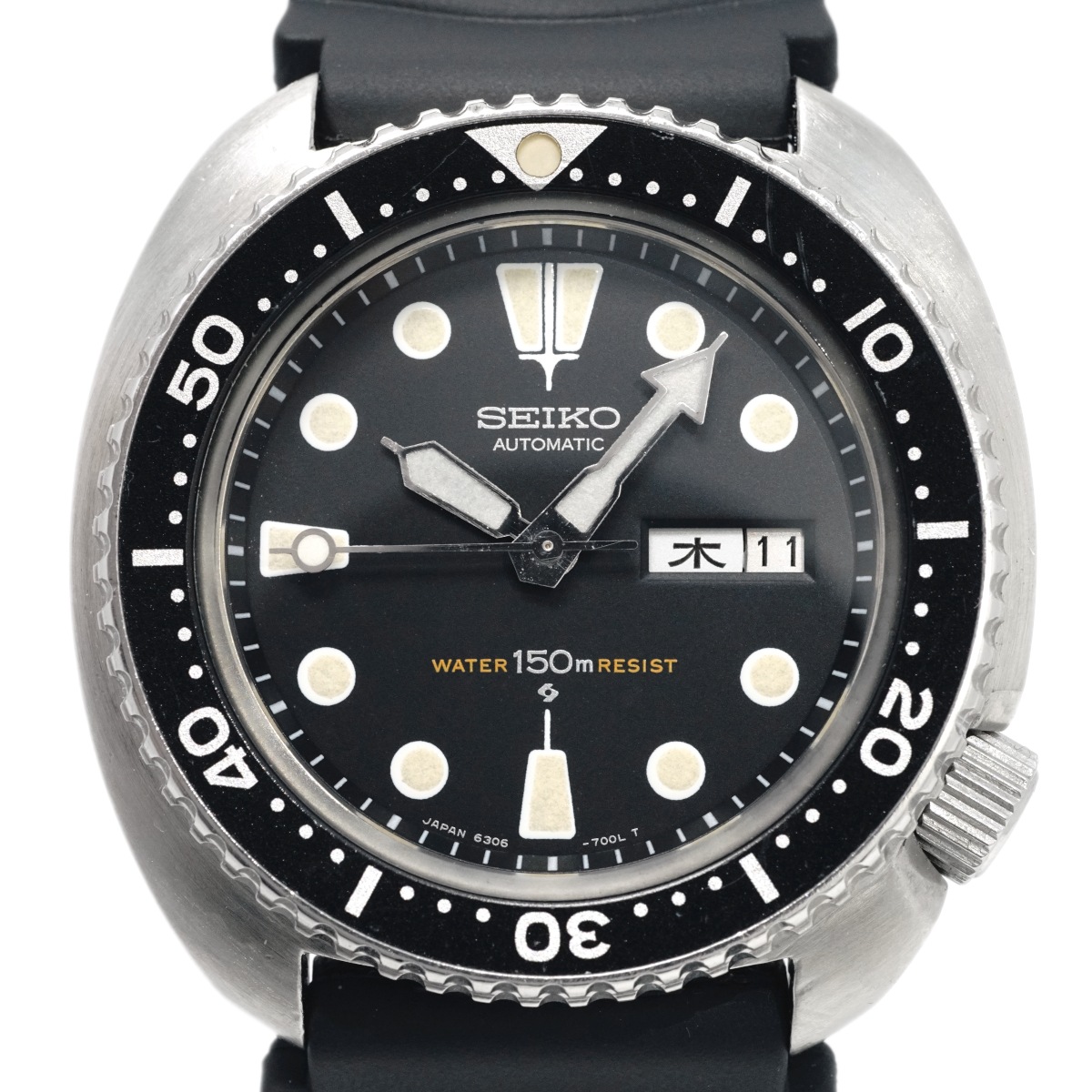 セイコー サードダイバー 6306-7001 国内仕様 新品ガラス Cal