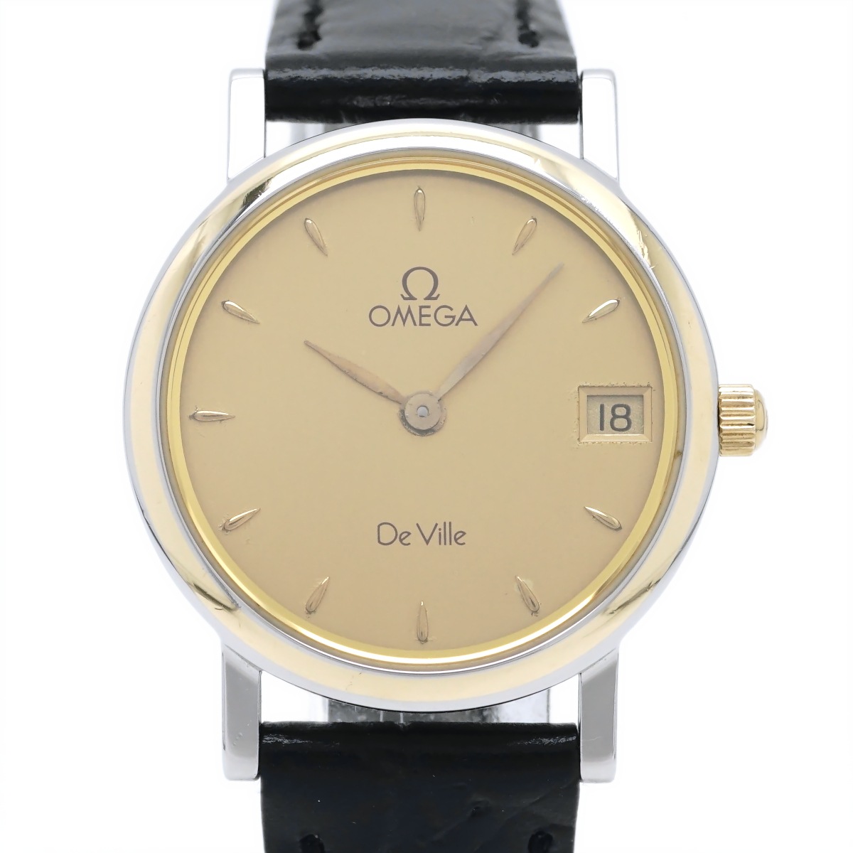 オメガ デヴィル レディース クオーツ 1991年製 USED Omega